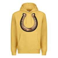 Antique Gold western horseshoe Premium Hoodie - BarkalooDesign