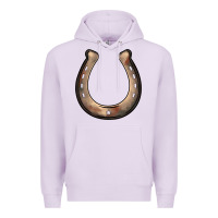 Lilac western horseshoe Premium Hoodie - BarkalooDesign