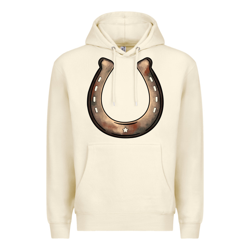 Western Horseshoe Premium Hoodie by BarkalooDesign | Teevron
