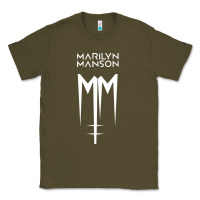 Army Green marlyn manson special music popular Classic Tee - linhVisuals