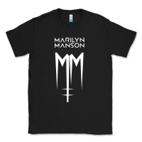 Black marlyn manson special music popular Classic Tee - linhVisuals