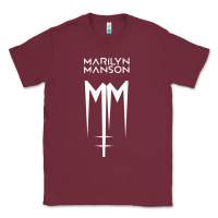 Burgundy marlyn manson special music popular Classic Tee - linhVisuals
