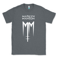 Charcoal Heather marlyn manson special music popular Classic Tee - linhVisuals
