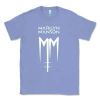Colony Blue marlyn manson special music popular Classic Tee - linhVisuals