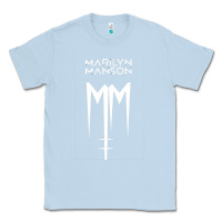 Dusty Blue marlyn manson special music popular Classic Tee - linhVisuals