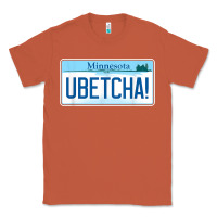 Copper ubetcha (you betcha) minnesota license plate t shirt Classic Tee - linhVisuals
