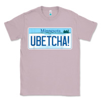 Lilac ubetcha (you betcha) minnesota license plate t shirt Classic Tee - linhVisuals