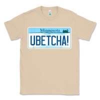 Mushroom ubetcha (you betcha) minnesota license plate t shirt Classic Tee - linhVisuals