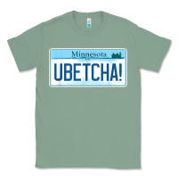 Sage ubetcha (you betcha) minnesota license plate t shirt Classic Tee - linhVisuals