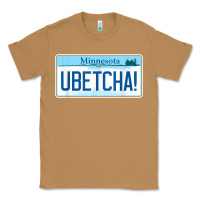 Toasted Coconut ubetcha (you betcha) minnesota license plate t shirt Classic Tee - linhVisuals