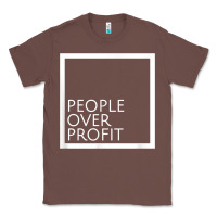 Chestnut people over profit democratic socialism pro socialist symbol t shirt Classic Tee - linhVisuals