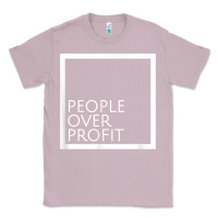Lilac people over profit democratic socialism pro socialist symbol t shirt Classic Tee - linhVisuals