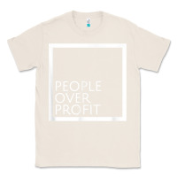 Natural people over profit democratic socialism pro socialist symbol t shirt Classic Tee - linhVisuals