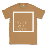 Toasted Coconut people over profit democratic socialism pro socialist symbol t shirt Classic Tee - linhVisuals