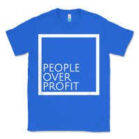True Royal people over profit democratic socialism pro socialist symbol t shirt Classic Tee - linhVisuals