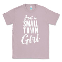 Lilac womens just a small town girl journey t shirt Classic Tee - linhVisuals