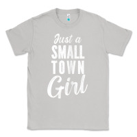 Moon Dust womens just a small town girl journey t shirt Classic Tee - linhVisuals