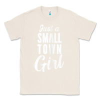 Natural womens just a small town girl journey t shirt Classic Tee - linhVisuals