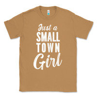 Toasted Coconut womens just a small town girl journey t shirt Classic Tee - linhVisuals