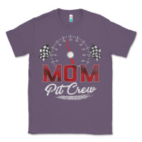 Lavender race car mom pit crew racing family birthday party t shirt Classic Tee - linhVisuals