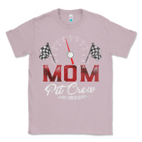 Lilac race car mom pit crew racing family birthday party t shirt Classic Tee - linhVisuals