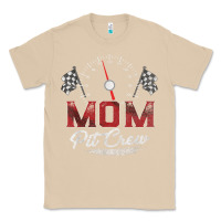 Mushroom race car mom pit crew racing family birthday party t shirt Classic Tee - linhVisuals