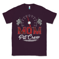 Plum race car mom pit crew racing family birthday party t shirt Classic Tee - linhVisuals