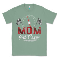 Sage race car mom pit crew racing family birthday party t shirt Classic Tee - linhVisuals
