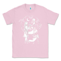 Bubblegum Pink nightmare before christmas jack and sally t shirt Classic Tee - linhVisuals