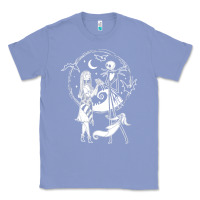Colony Blue nightmare before christmas jack and sally t shirt Classic Tee - linhVisuals