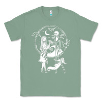 Sage nightmare before christmas jack and sally t shirt Classic Tee - linhVisuals