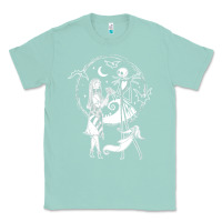 Seafoam nightmare before christmas jack and sally t shirt Classic Tee - linhVisuals