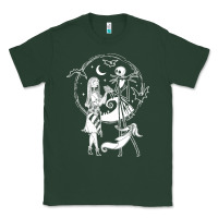 Sports Green nightmare before christmas jack and sally t shirt Classic Tee - linhVisuals