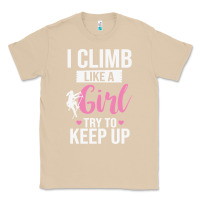 Mushroom climbing climb mountain climbing like a girl 345 climb climbing lover Classic Tee - linhVisuals