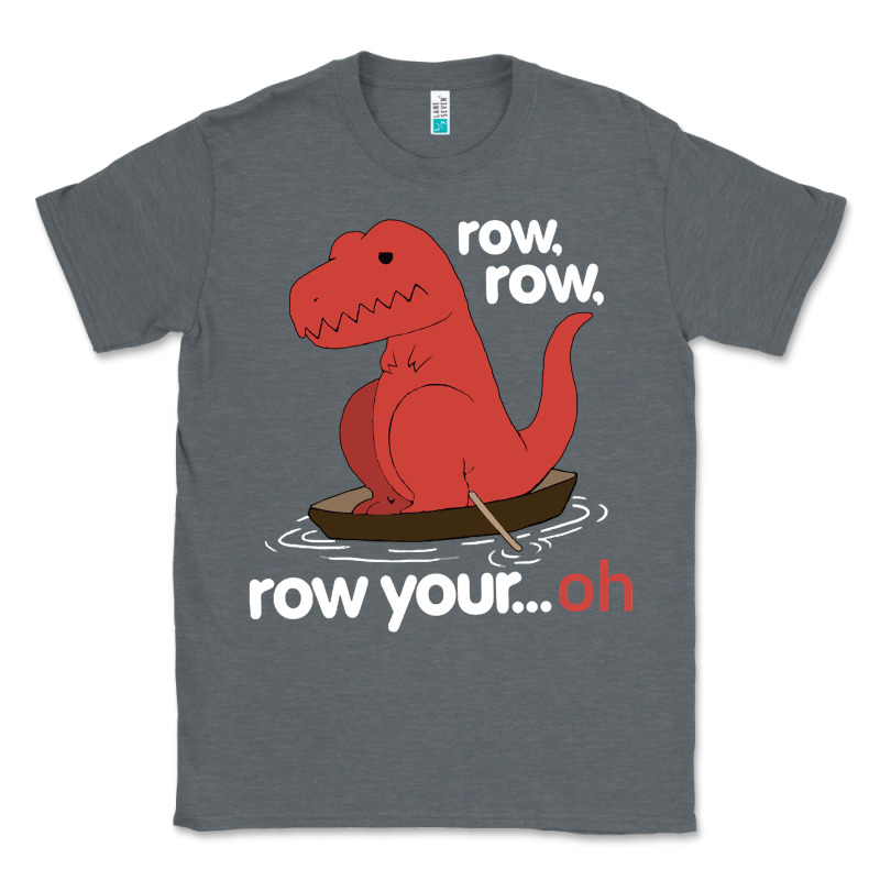 Dinosaur Dino Trex Row T Rex Saurus Classic Tee by linhVisuals | Teevron