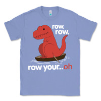 Colony Blue dinosaur dino trex row t rex saurus Classic Tee - linhVisuals