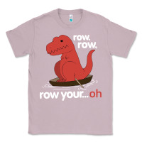 Lilac dinosaur dino trex row t rex saurus Classic Tee - linhVisuals