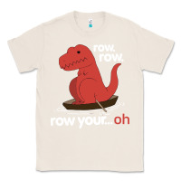 Natural dinosaur dino trex row t rex saurus Classic Tee - linhVisuals