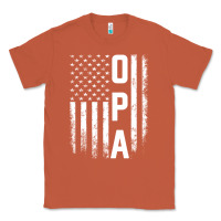 Copper opa gift america flag gift for men father's day pullover hoodie Classic Tee - linhVisuals