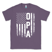 Lavender opa gift america flag gift for men father's day pullover hoodie Classic Tee - linhVisuals