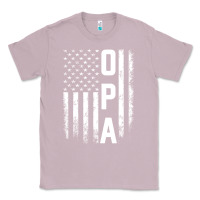 Lilac opa gift america flag gift for men father's day pullover hoodie Classic Tee - linhVisuals