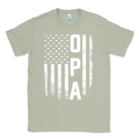 Matcha opa gift america flag gift for men father's day pullover hoodie Classic Tee - linhVisuals