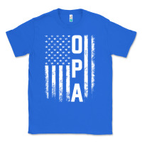 Opa Gift America Flag Gift For Men Father's Day Pullover Hoodie Classic Tee | Teevron