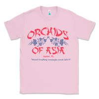 Bubblegum Pink orchids of asia kraft massage football t shirt Classic Tee - linhVisuals