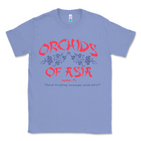 Colony Blue orchids of asia kraft massage football t shirt Classic Tee - linhVisuals
