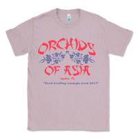 Lilac orchids of asia kraft massage football t shirt Classic Tee - linhVisuals