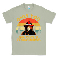 Matcha vintage only you can prevent communism funny bear camping t shirt Classic Tee - linhVisuals