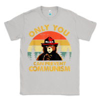 Moon Dust vintage only you can prevent communism funny bear camping t shirt Classic Tee - linhVisuals