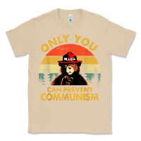 Mushroom vintage only you can prevent communism funny bear camping t shirt Classic Tee - linhVisuals