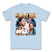 Dusty Blue Sade Love Deluxe Rare Classic Tee - linhVisuals